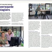 De meerwaarde van stagiairs bij De Vries